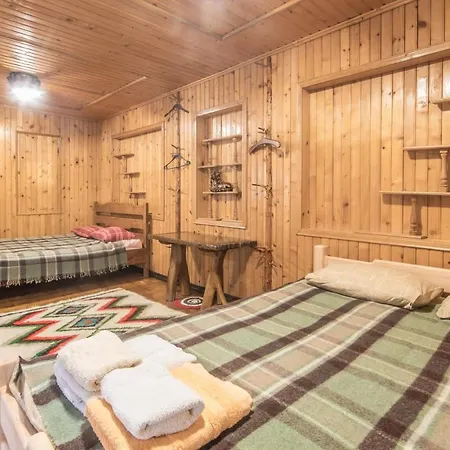 хата різьбяра - закуток ゲストハウス